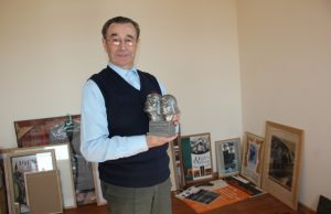 Obelių muziejaus vedėjas  Andrius Dručkus. D.Zibolienės nuotr.