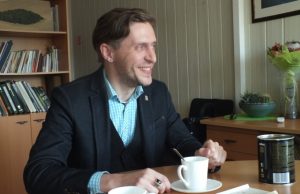 Rokiškio kultūros centro direktorius Erikas Druskinas. Redakcijos archyvo nuotr.