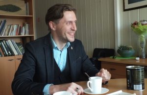 . „Mūsų išskirtinumas yra ir tai, kad atkreipiame dėmesį į mažuosius miestelius, kuriuose galės vykti kultūros sostinės renginiai“, – sakė Erikas Druskinas. A. Minkevičienės nuotr.