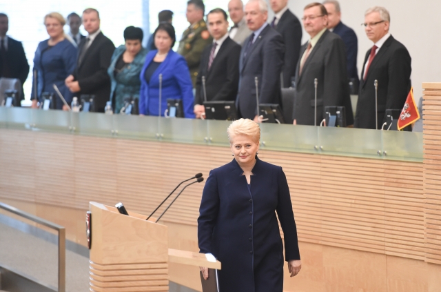 Prezidentė Dalia Grybauskaitė. Eltos nuotr.