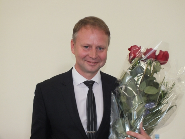 Naujai paskirtas savivaldybės administracijos vadovas Valerijus Rancevas žadėjo nebūti „per minštas“ ir „turės tvirtą stuburą“. A. Minkevičienės nuotr.
