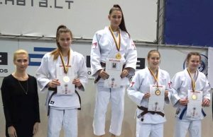 Lietuvos dziudo atvirajame čempionate – aukso medalis Pirmąją vietą laimėjo Vaiga Čečytė.