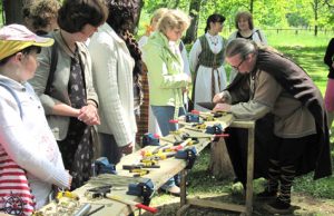 Edukacijų pristatymo akimirka. Rokiškio krašto muziejaus nuotr.