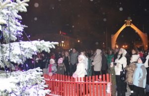 Šventės akimirka.  N.Byčkovskio nuotr.