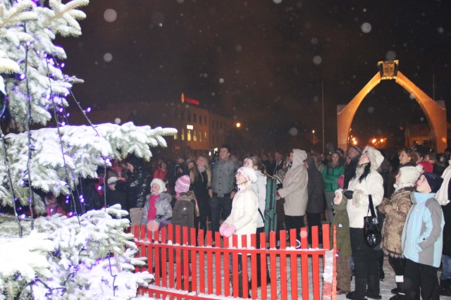 Šventės akimirka.  N.Byčkovskio nuotr.