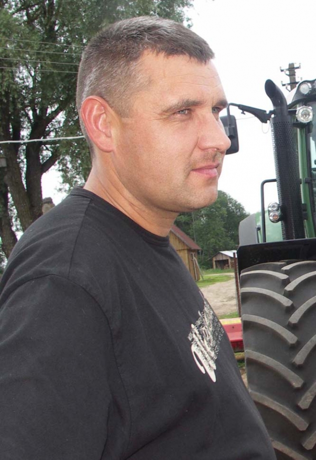 Ūkininkas Robertas Einoris. Ūkininkas Robertas Einoris.