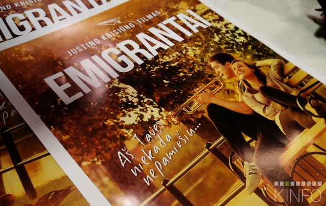 „Kinfo apdovanojimai 2014“: Justinas Krisiūnas su pagrindine „Emigrantų“ aktore Dovile Butėnaite. Marinos Juralevičiūtės nuotr. „Kinfo apdovanojimai 2014“: Justinas Krisiūnas su pagrindine „Emigrantų“ aktore Dovile Butėnaite. Marinos Juralevičiūtės nuotr.