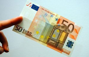 50 eurų kupiūra.