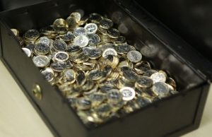 Euro monetos. Eltos nuotr.