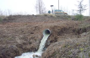 Dėl Bedugnio ežero susidėvėjusių hidrotechnikos įrenginių rekonstrukcijos sunerimo gyventojai: ar išleidus dalį vandens liks žuvų?  A. Minkevičienės nuotr.