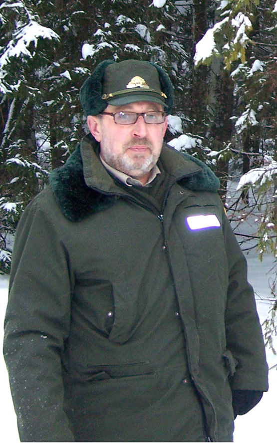 Rokiškio girininkas Ričardas Mieliauskas.