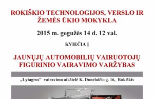 Kviečia į varžybas
