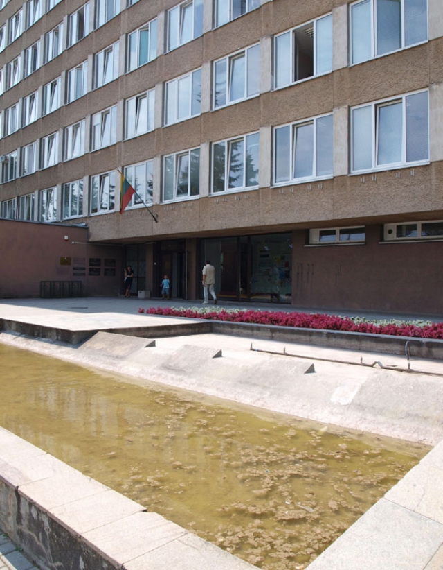 Net per didžiuosius karščius neveikia miesto fontanas.