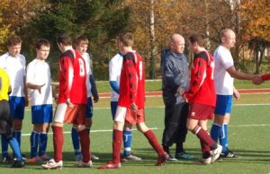 Romano Zimariovo atminimo futbolo turnyro akimirka. L.Dūdaitės nuotr.