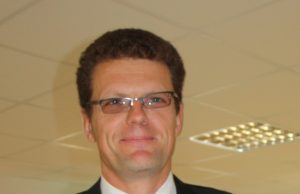 Rokiškio pedagogų profesinių sąjungų susivienijimo pirmininkas Erikas GAIGALAS.