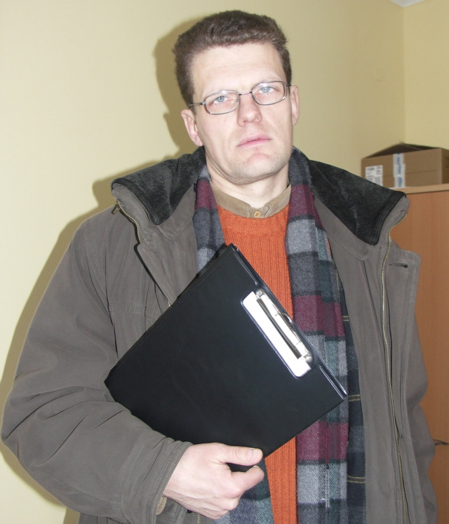 Erikas Gaigalas: „Miestelių mokyklų pedagogai turi tik po kelias pamokėles.“ Redakcijos archyvo nuotr. Erikas Gaigalas: „Miestelių mokyklų pedagogai turi tik po kelias pamokėles.“ Redakcijos archyvo nuotr.