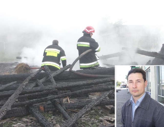 Rokiškio priešgaisrinės tarnybos vadovas Remigijus Sunklodas sakė Rokiškio priešgaisrinės tarnybos vadovas Remigijus Sunklodas sakė