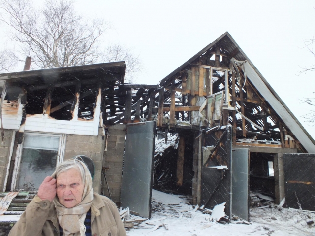 Padegėlė E.Šiupinienė dėkojo Dievui