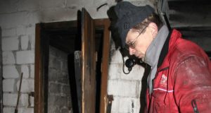 Ričardas Grigonis įtaria padegimą. N.Byčkovskio nuotr.