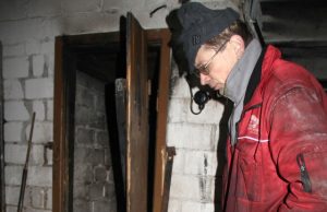 Ričardas Grigonis įtaria padegimą. N.Byčkovskio nuotr.