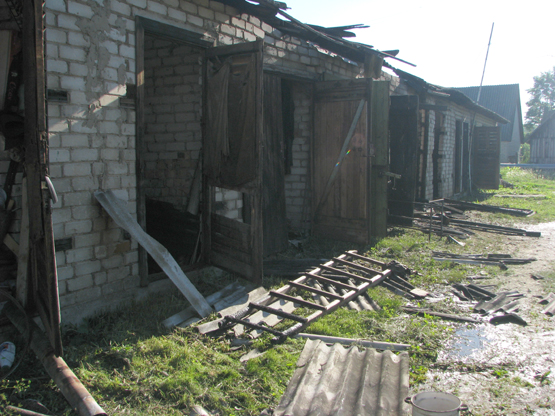 Sandėliukai po gaisro. N.Byčkovskio nuotr.