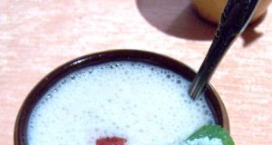 Už lango spaudžiant speigui žaidimo dalyviai vaišinosi desertu „Žiemužė“.