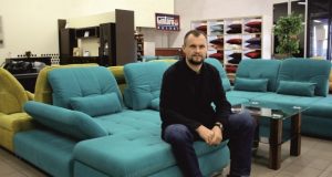 „Gintaro baldai" direktorius Gintaras Dirkstys.