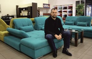 „Gintaro baldai" direktorius Gintaras Dirkstys.