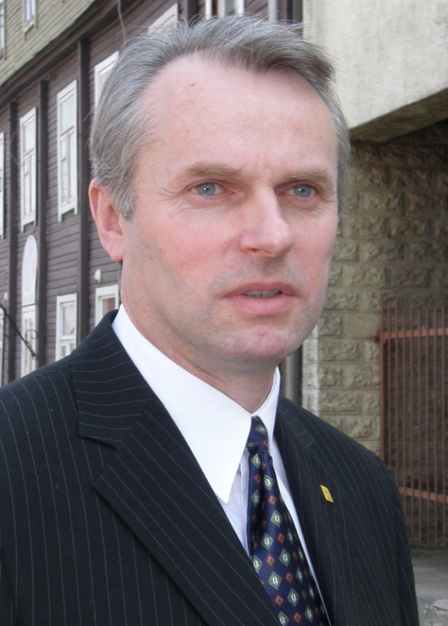 Liberalų ir centro sąjungos rajono skyriaus pirmininkas Gintaras Girštautas neskuba kurti rajono tarybos frakcijos. D.Zibolienės nuotr.