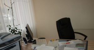 Moderniai įrengtas Juodupės ambulatorijos gydytojos darbo kabinetas. L.Dūdaitės nuotr.