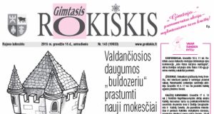 Antradienio "Gimtasis Rokiškis"