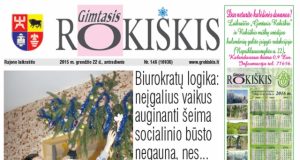 Antradienio "Gimtasis Rokiškis"
