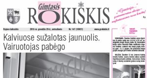 Antradienio "Gimtasis Rokiškis"