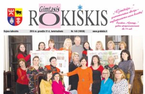 Skaitykite ketvirtadienio “Gimtąjį Rokiškį“ Ketvirtadienio "Gimtasis Rokiškis"
