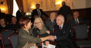 Susitikimo akimirka. D. Zibolienės nuotr.