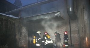 Gaisras nesustabdė audimo įmonės veiklos