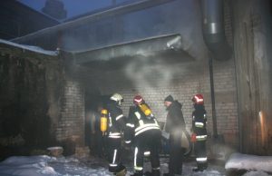 Gaisras nesustabdė audimo įmonės veiklos