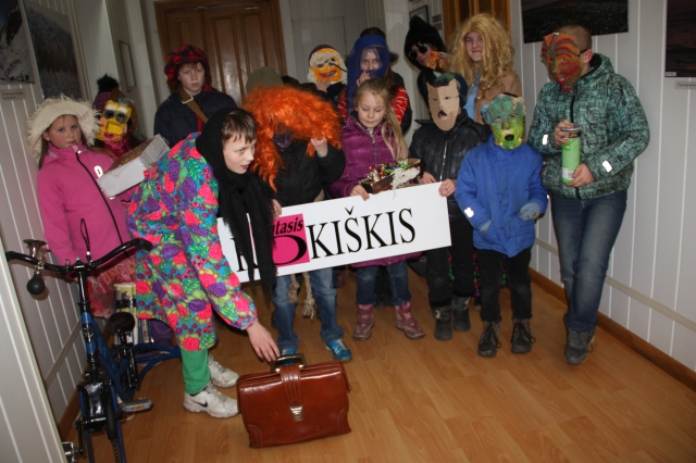 Gimtojo Rokiškio svečiai.