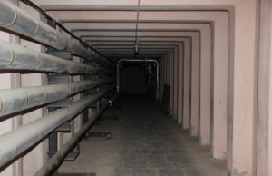 Ilgame tunelyje gaisro židinio neradome. D.Zibolienės nuotr.
