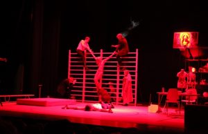 Scena iš spektaklio "Kankinys".  D. Zibolienės nuotr.