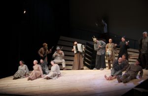 Scena iš spektaklio "Nebylys". D. Zibolienės nuotr.