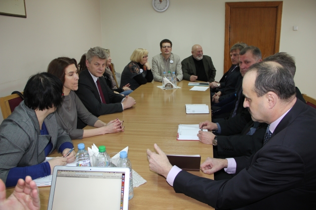 Pasitarimo momentas. D. Zibolienės nuotr.