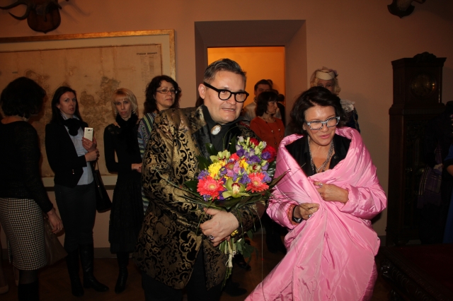 Parodos atidarymo akimirka.