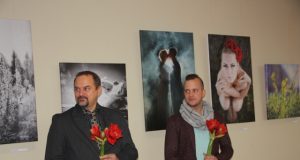 Fotoistorijos komandos fotografai Sigitas Dasčioras (kairėje) ir Eimis Šeršniovas.