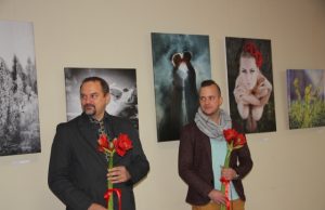 Fotoistorijos komandos fotografai Sigitas Dasčioras (kairėje) ir Eimis Šeršniovas.