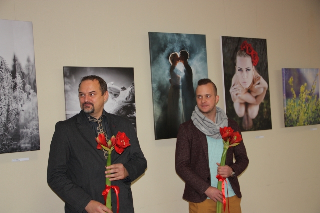 Fotoistorijos komandos fotografai Sigitas Dasčioras (kairėje) ir Eimis Šeršniovas.