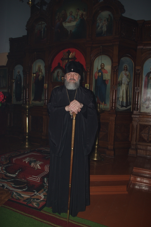 Nedidelės stačiatikių bendruomenės pamaldose dalyvavo stačiatikių archivyskupas Inokentijus. M. Katinauskienės nuotr.