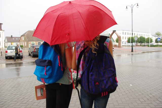 Naujiems mokslo metams besiruošiančioms šeimos praverstų viskas: nuo pieštuko iki padėvėtų kuprinių. M. Katinauskienės nuotr.
