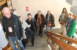 Tarptautinio teatrų festivalio „Interrampa" delegacijų vadovai