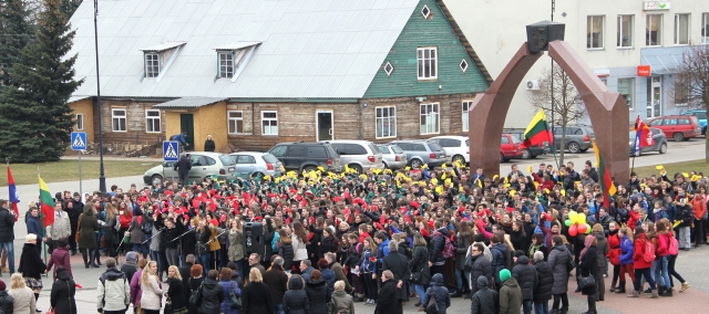 Netradiciška ipaminėta Lietuvos Nepriklausomybės diena. D. Zibolienės nuotr.